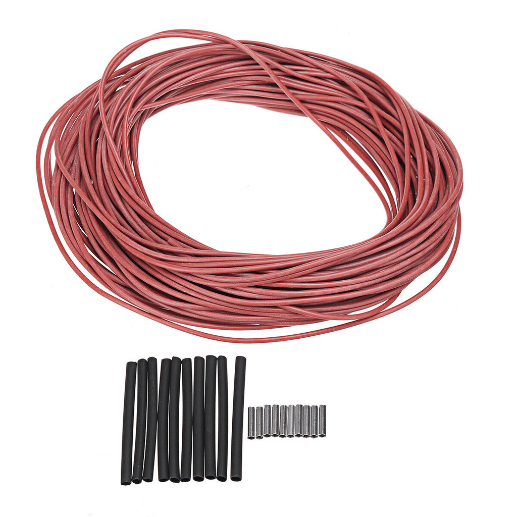 Heating Wire Cable Carbon Fiber Floor Wire Warm Home 6K 25W / M Silicone Rubber