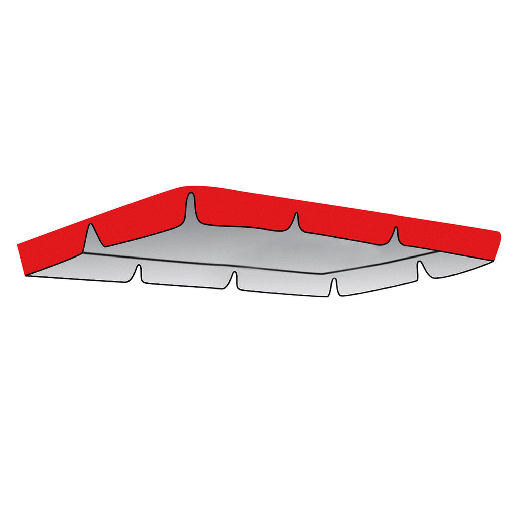 2100D Oxford Cloth Swing Top Cover Swing Awning Waterproof Sun Protection Canopy Outdoor Garden Shade Canopy