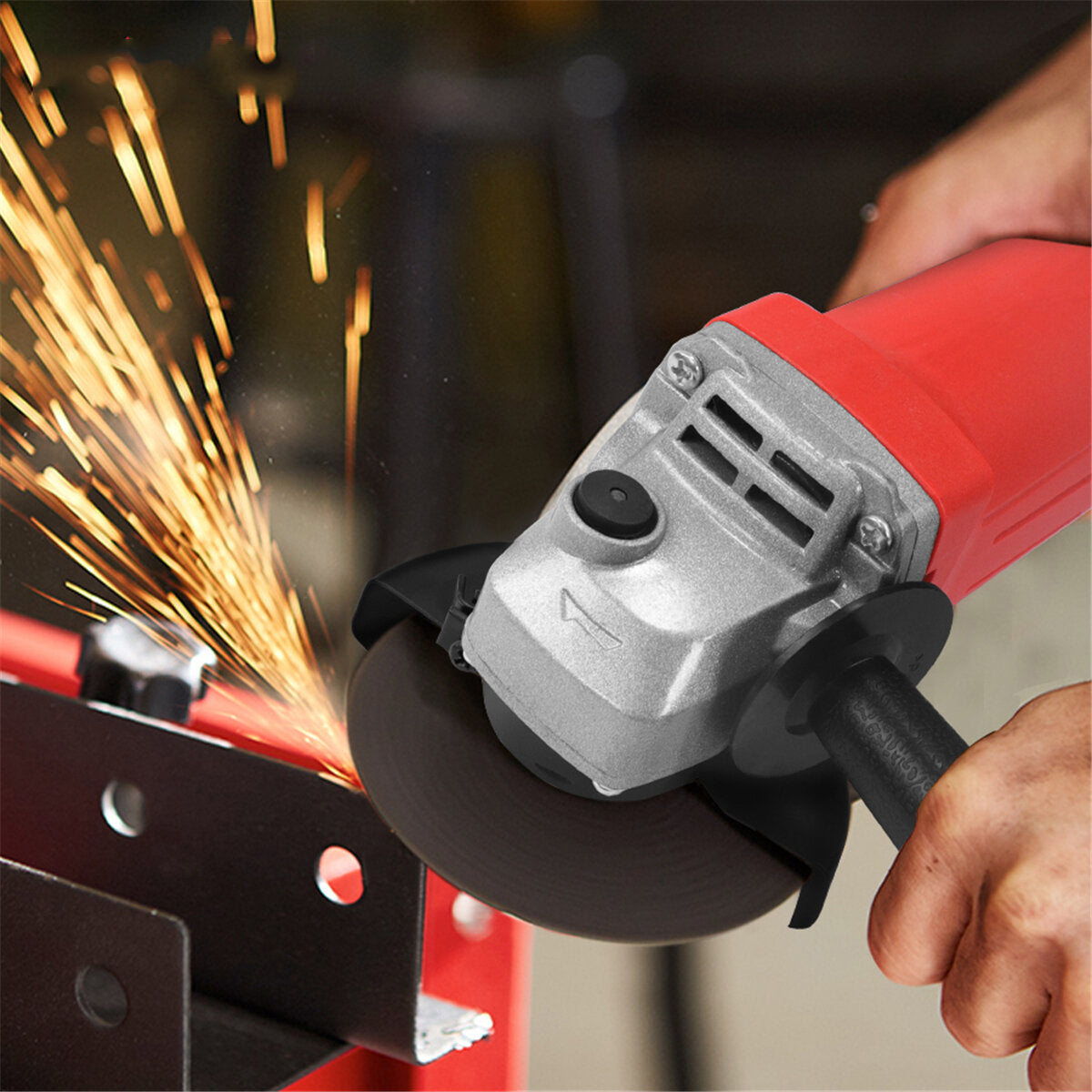 1100W 11000r/min Electric Angle Grinder Grinding Machine Woodworking Tool