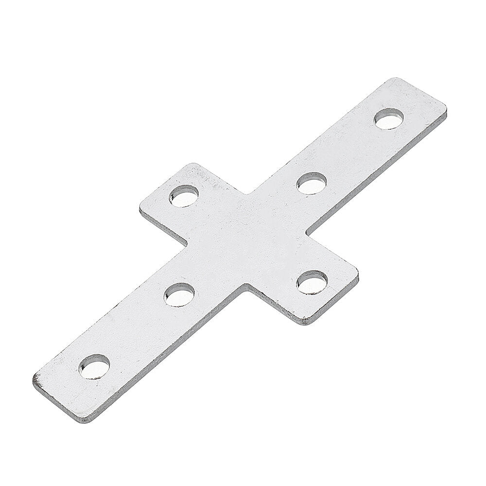 2020/3030/4040 Industrial Aluminum Extrusions Cross Connector Carbon Steel Nickel Plating