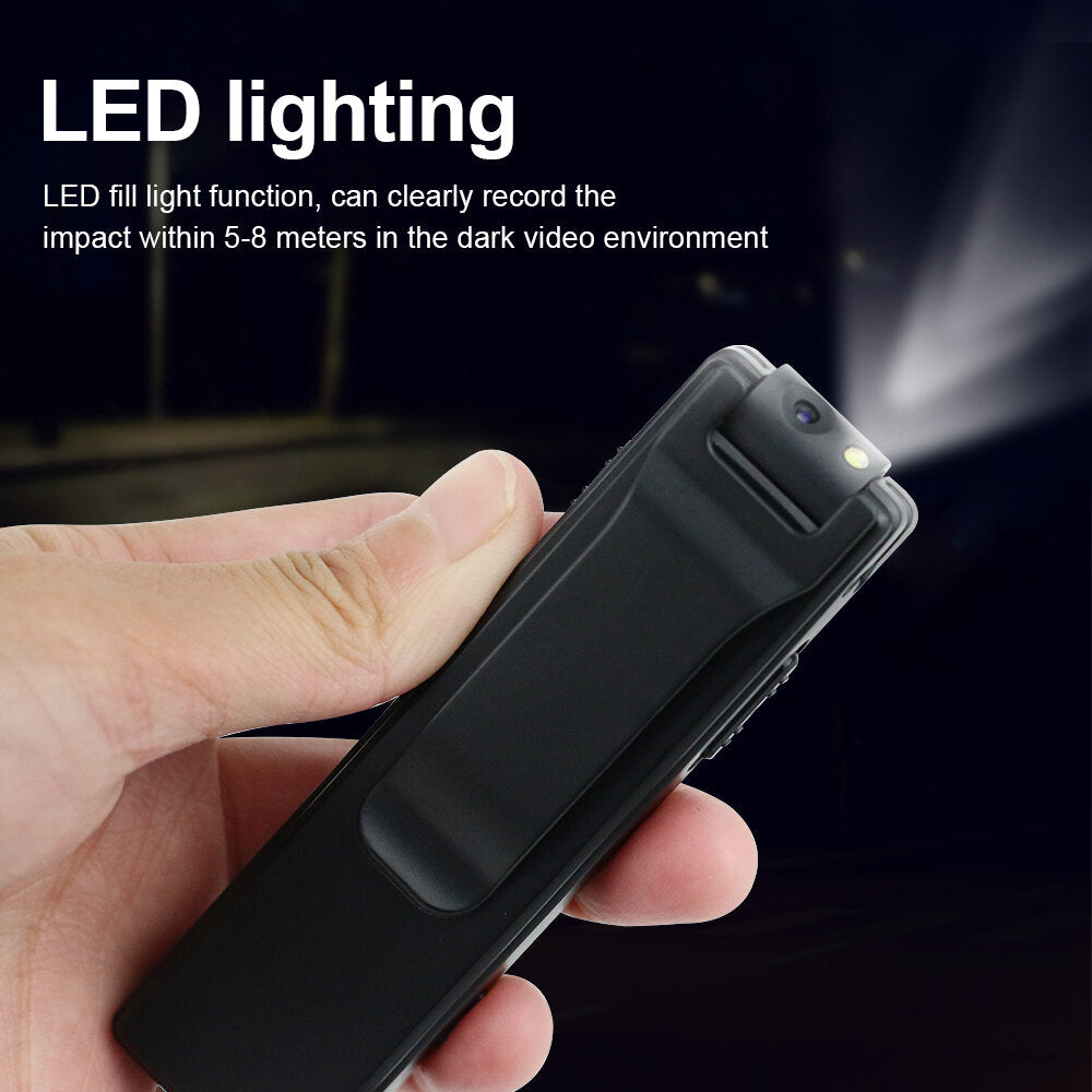 Digital Camera HD Flashlight Micro Cam Magnetic Body Camera Motion Detections Snapshots Loop Recording Camcorder