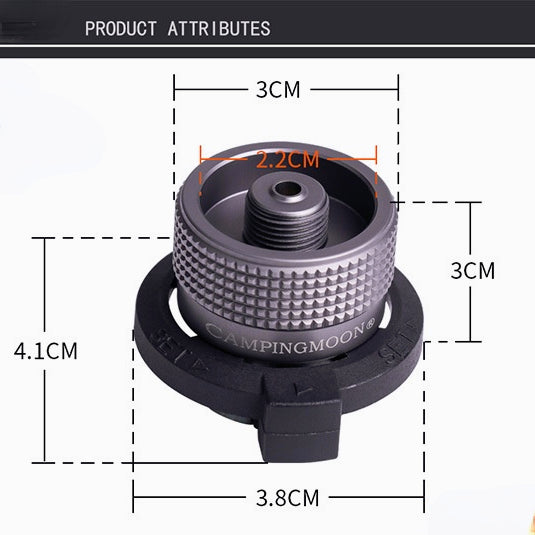 Long Gas Tank Adapter Camping Outdoor Stove Stove Cassette Gas Tank Cassette Stove IPB Converter