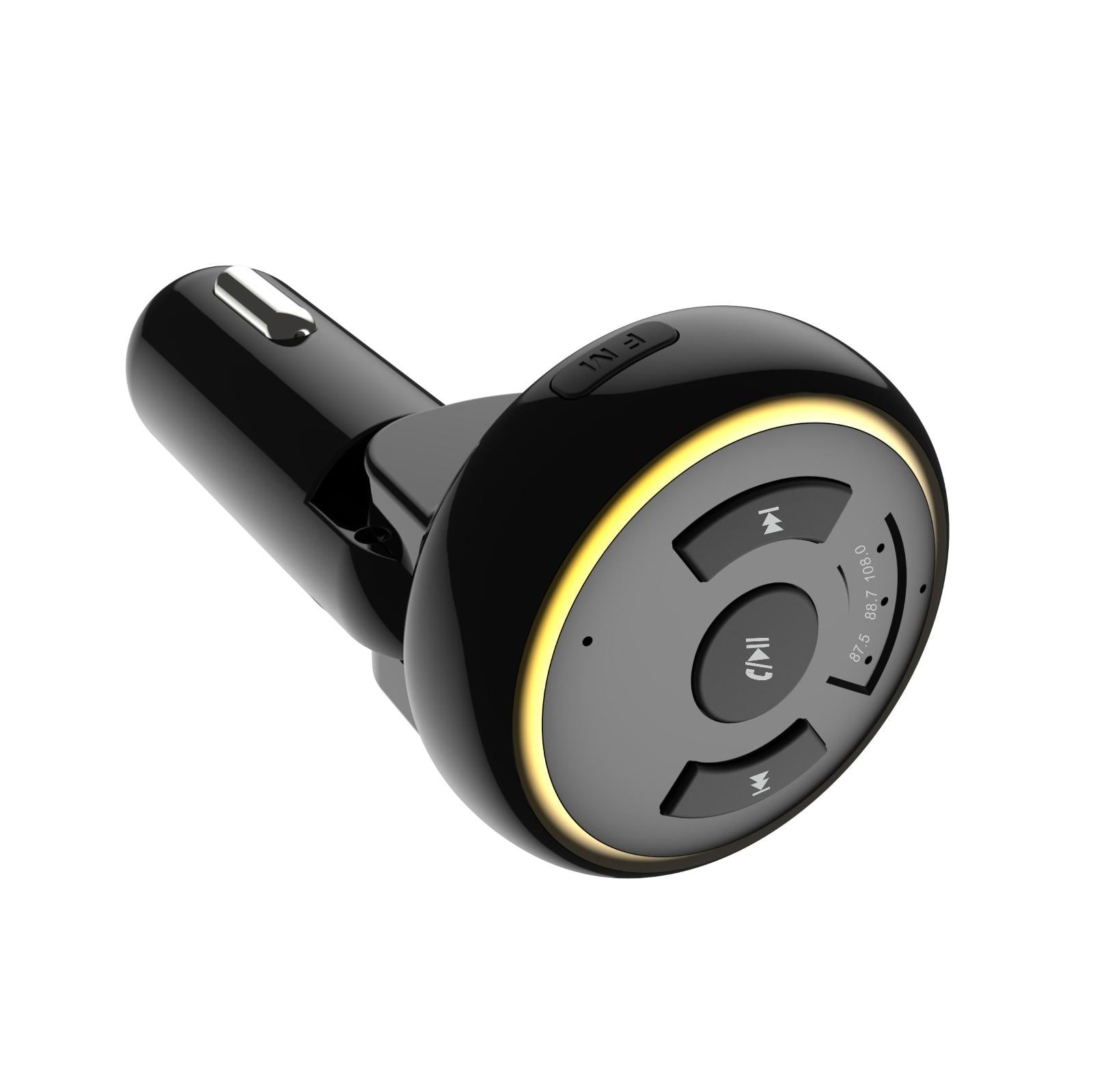 Multifunctional Bluetooth Hand-Free Phone With FM Launch And USB Car Charge