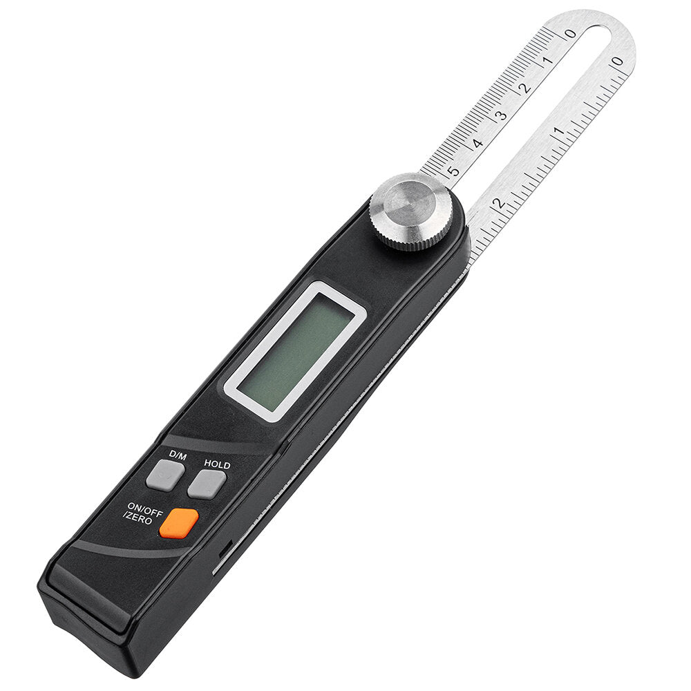 Stainless Steel Digital Protractor 360° Angle Finder with LCD Display, Battery Operated, Durable T Bevel Ruler