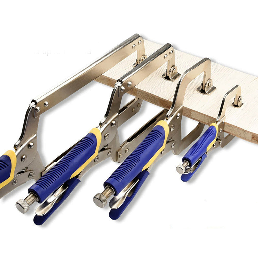 Durable Adjustable C-Clamp Set, 6-18 inches, High Carbon Steel, Comfortable Handle, Versatile for Various Applications
