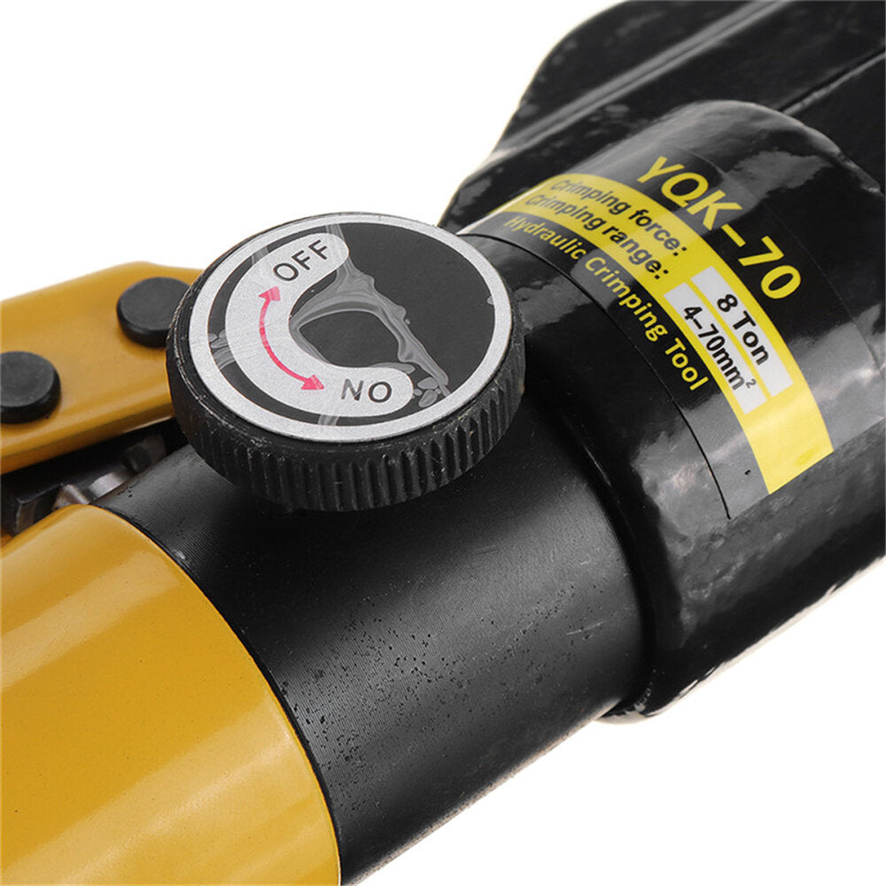 4-70mm Fast Press Pliers Manual 8T Pliers Hand Tools 10mm Max Stroke