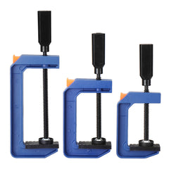 Aluminum Quick Release C Clamp Woodworking Fixture Heavy Duty G Clamp