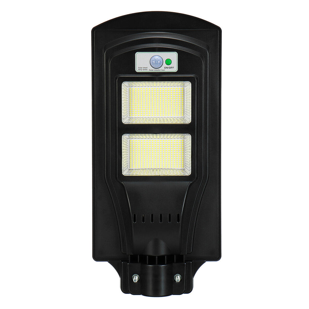 600- 2800W Solar LED Street Light PIR Motion Sensor Wall Lamp Security w/ Remote