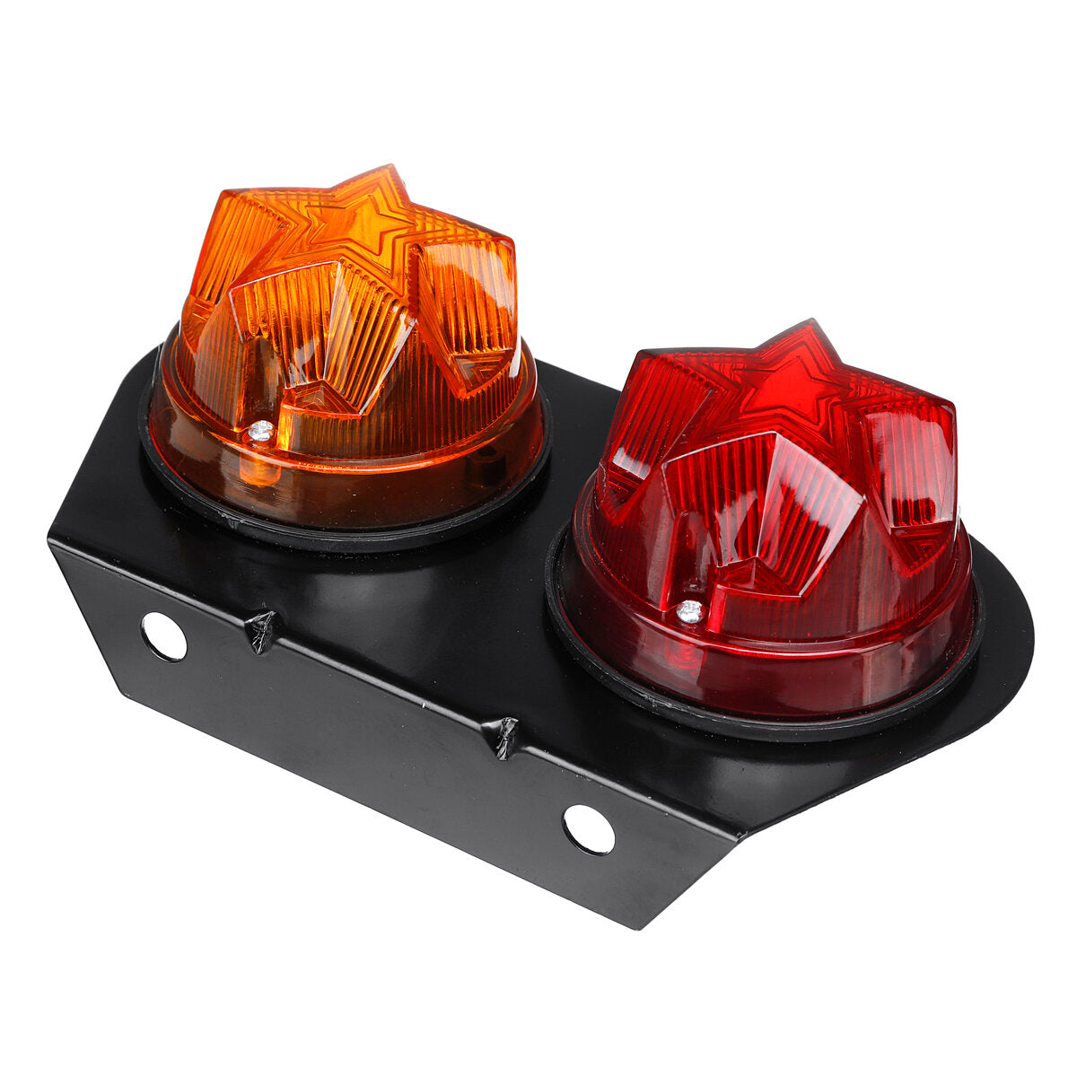 4V LED Indicator Stop Rear Tail Lights Iron Bracket For Boat/Cars/Trucks/Trailers