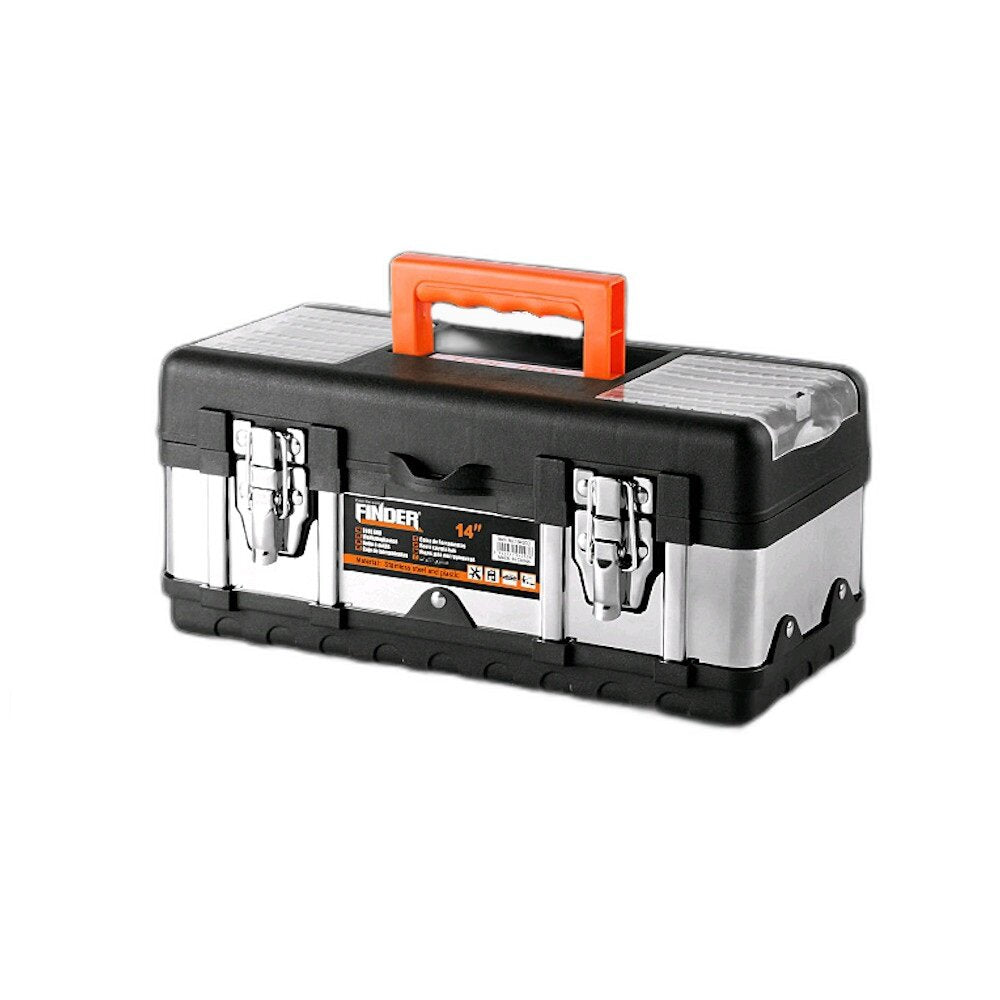 ABS And Stainless Steel Hardware Thickening Large Capacity Multifunctional Electrician Decoration Tool Storage Box