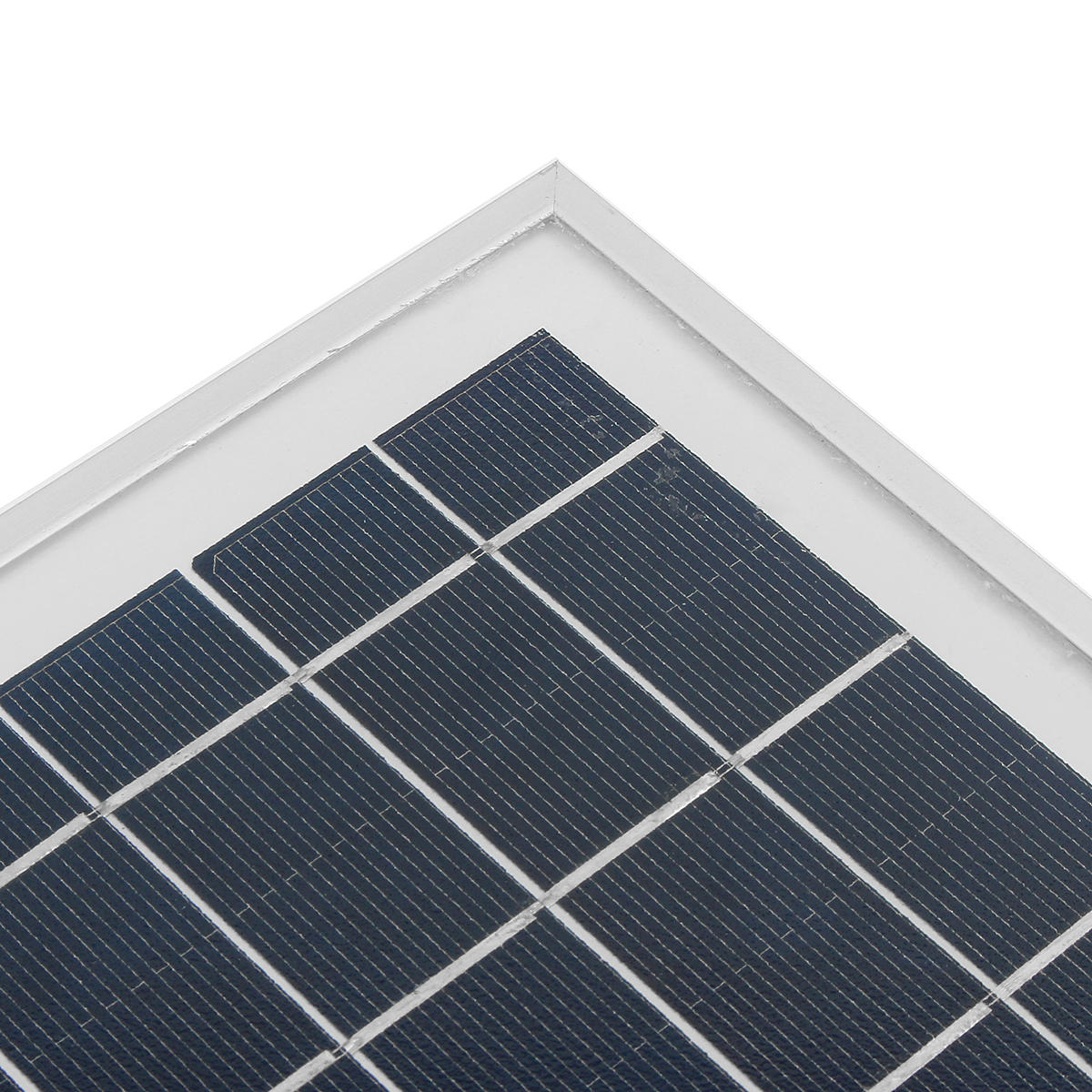 25W 18V Black/Silver 525*350*25mm Monocrystalline Silicon Solar Panel