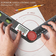 4 In 1 Digital Protractor With Horizontal Vertical & Circular Level