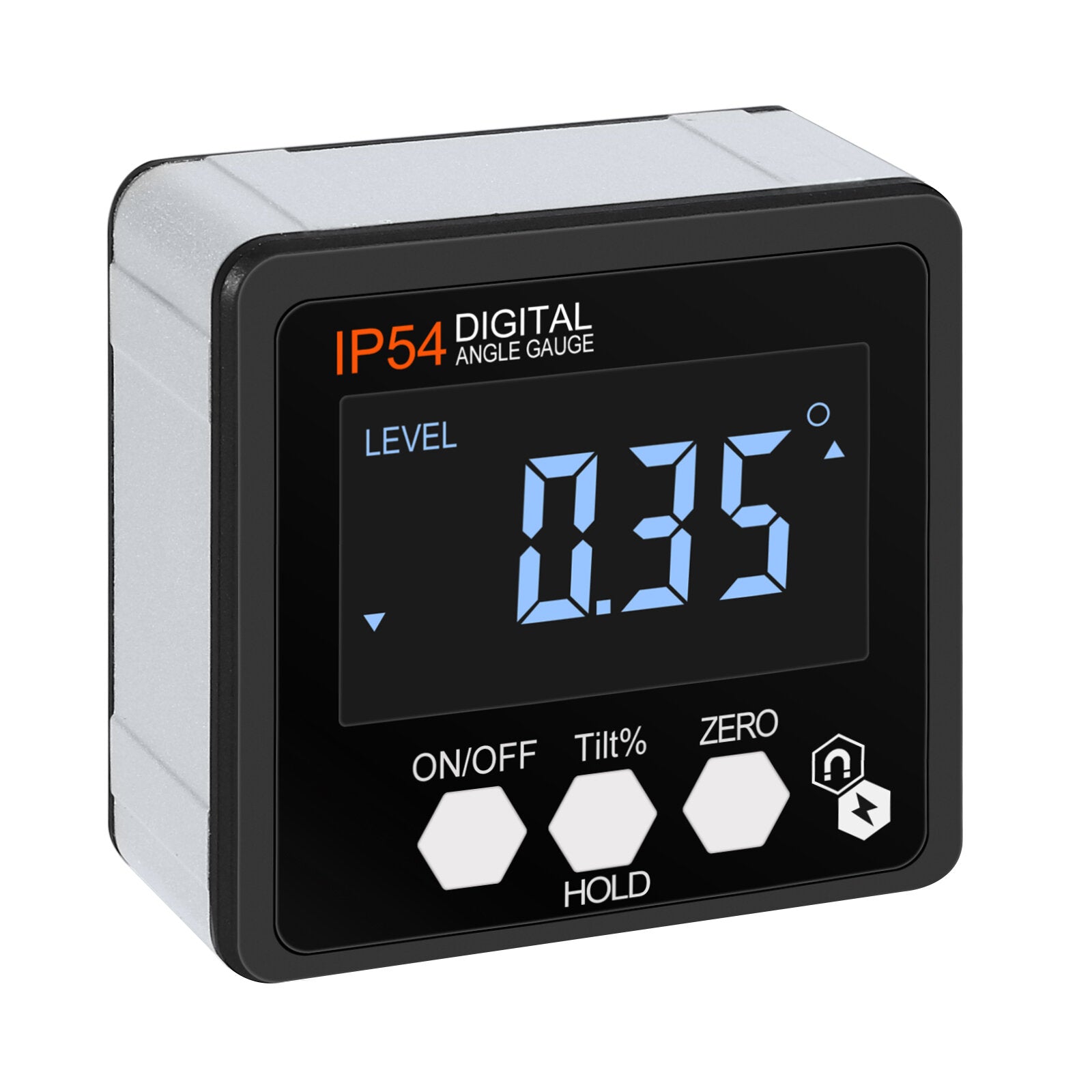 4*90 Updated Precision Digital Protractor Inclinometer Level Box Digital Angle Finder Bevel Box With Magnet Base