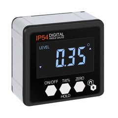 4*90 Updated Precision Digital Protractor Inclinometer Level Box Digital Angle Finder Bevel Box With Magnet Base