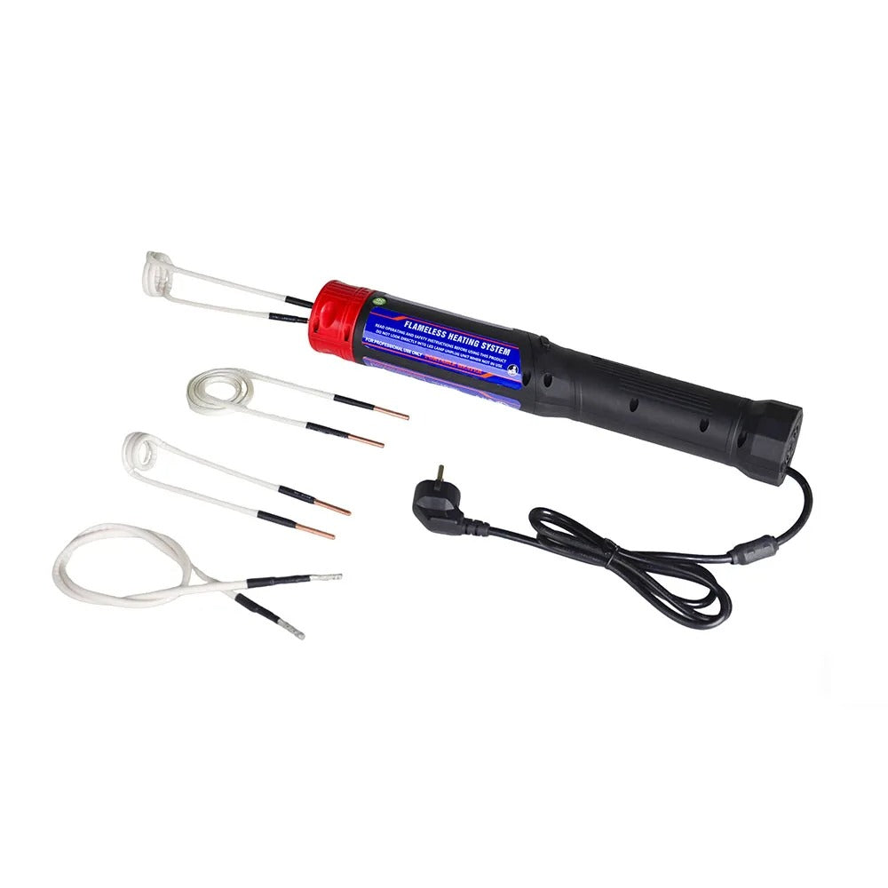 Greenzech ProHeat™ 1700W Magnetic Induction Heater Kit | Flameless Rusted Bolt Remover | with 4 Coils & Case