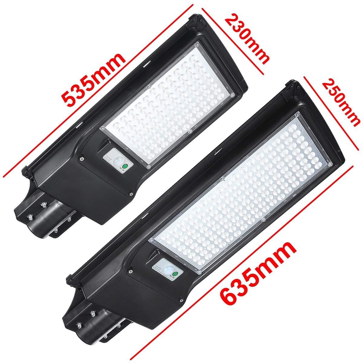200W 136 LED Solar Motion Sensor Light Odr Waterproof Security Lamp