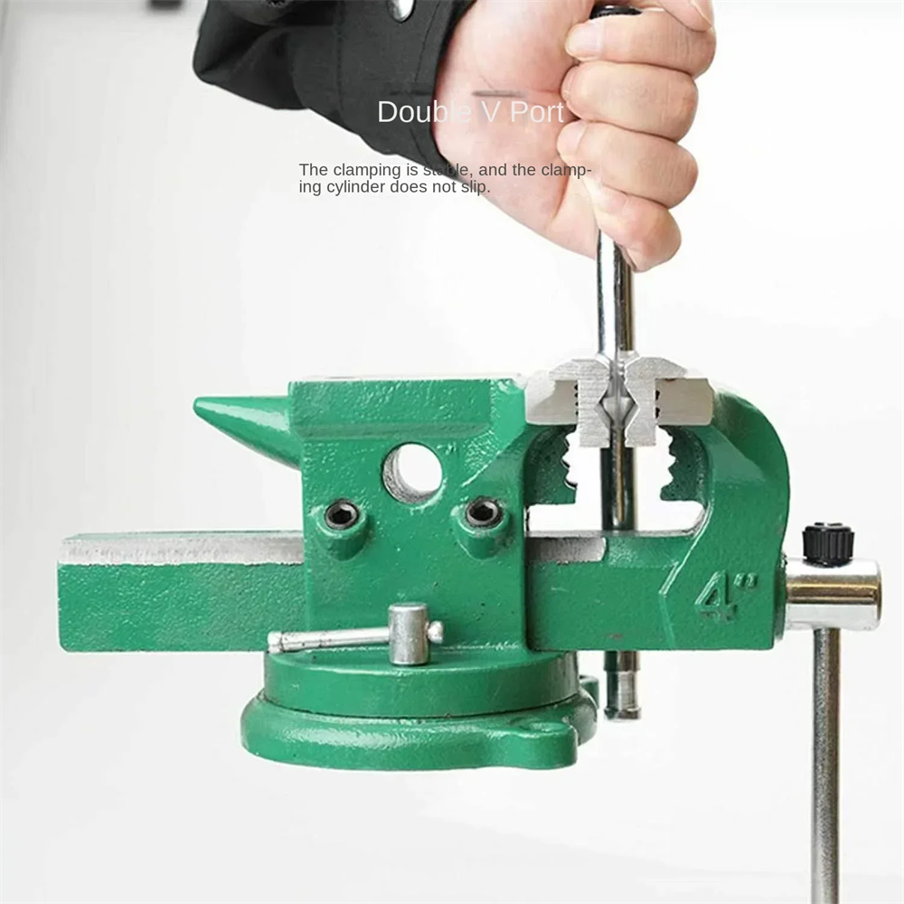 Durable Aluminum Alloy Vise Jaws with Magnetic Grip, V-Type Design, Dual Pack - 4"/5"/6"/8" Options Available