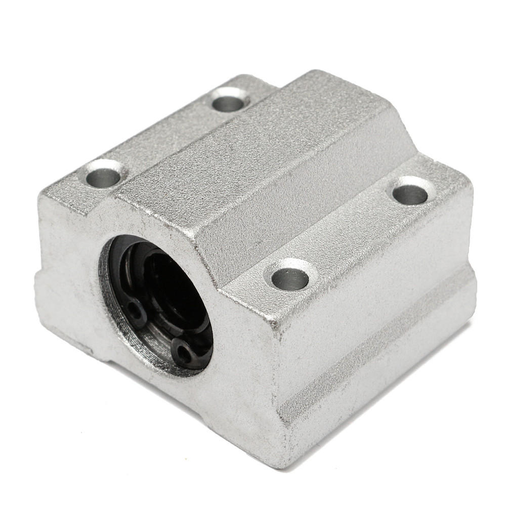 200mm Linear Rail Shaft Rod with Bearing Guide Support and SCS8UU Bearing Block CNC Parts