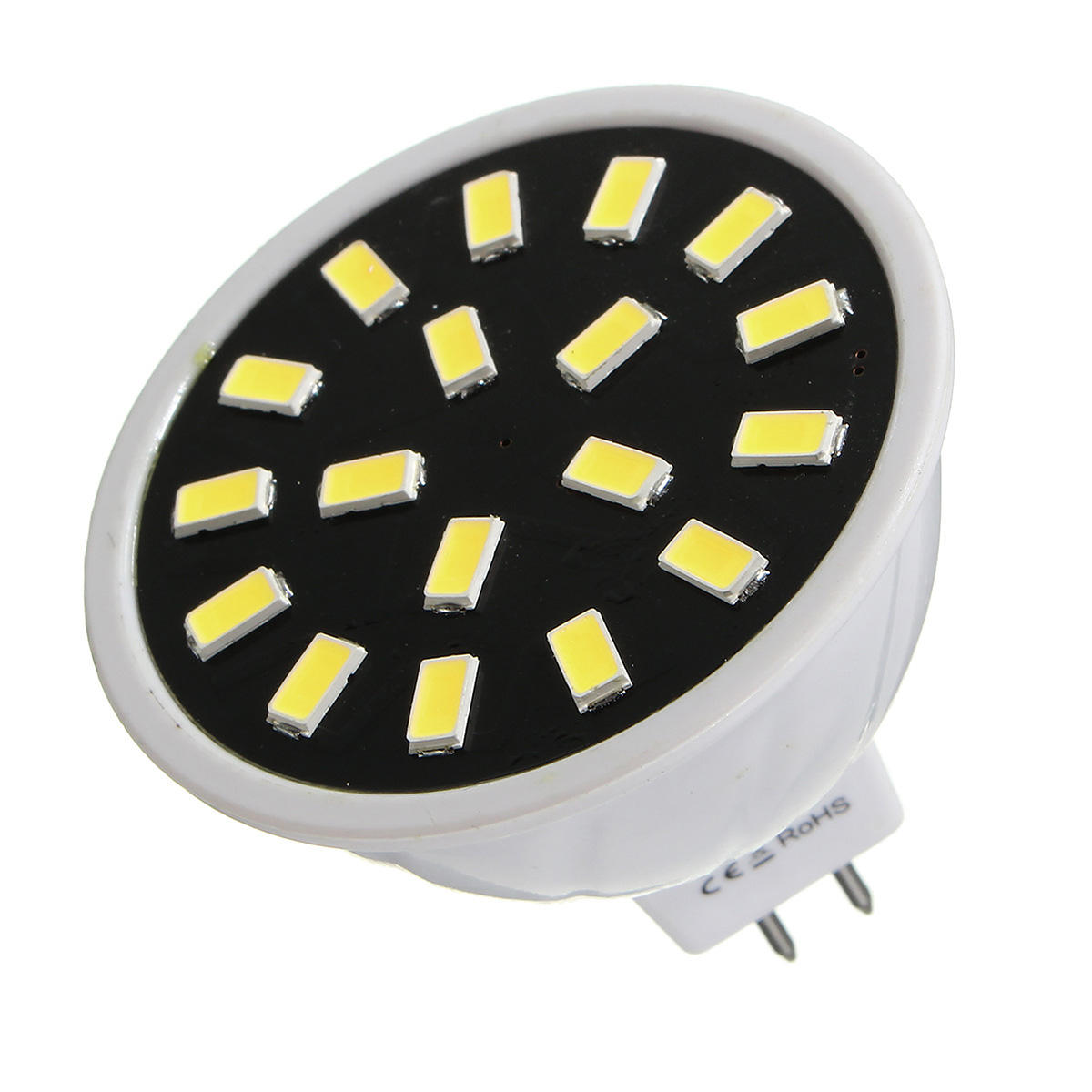 E27 GU10 LED Light Bulbs 5733 SMD 18 320LM Pure White Warm White Spot Lightt AC220V 3W