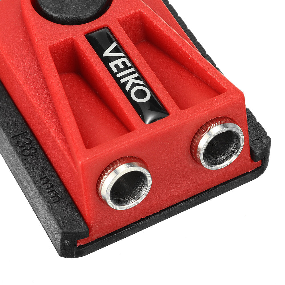 9.5MM Pocket Hole Jig Drilling Locator Woodworking Guide Screw Drill Angle Positioning Tools for Carpenter