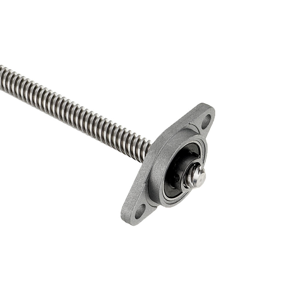 200/300/400mm T8 Lead Screw with Shaft Coupling and KFL Pillow Block Flange Ball Bearing Mounting Support Set