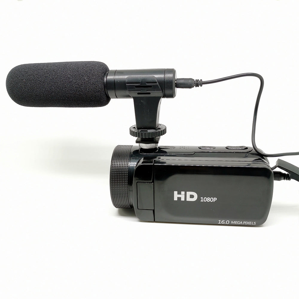 HD Digital Camera 16 Million Pixel Handheld DV Camcorder with Microphone Wide-angle Lens Video Camera