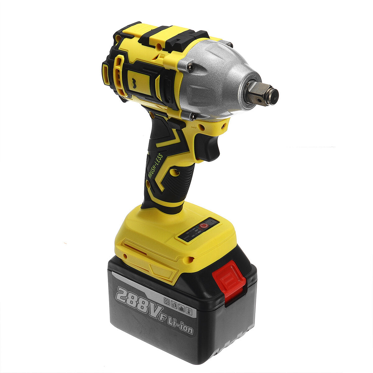 Brushless Cordless Electric Wrench 520N.m 0-3000RPM Power Tool
