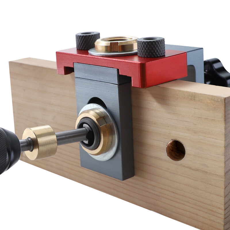Triad Has Been Hole Punching Locator Round Wood Tenon Connector Opener Board Furniture Multifunctional Punching Tools