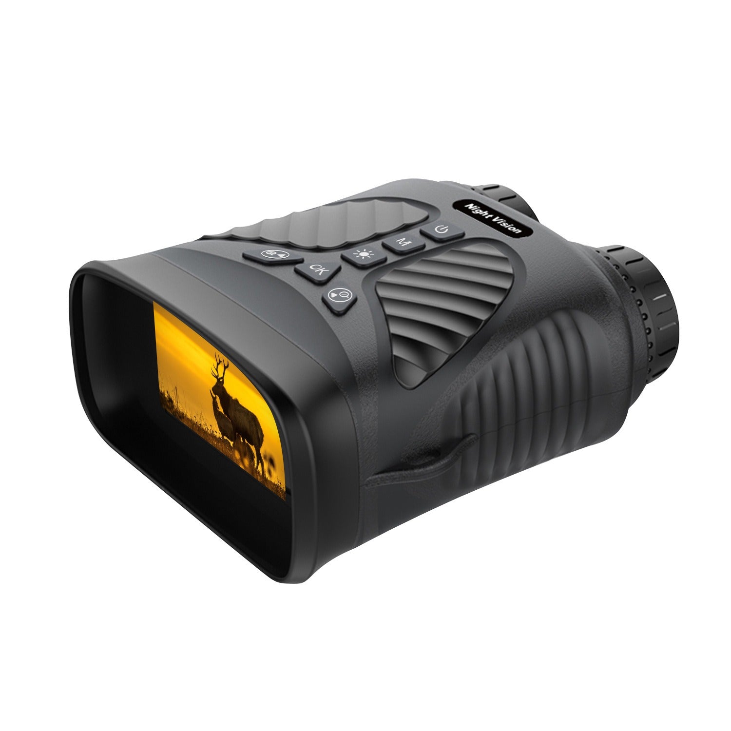 20MP 2K USB Action Camera with Optical Stabilization & Night Shot - Lightweight Plastic Design