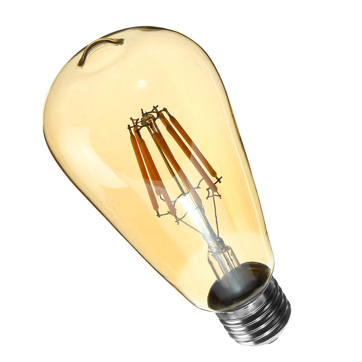 8W Golden Cover Dimmable Retro Vintage Filament LED Bulb Light Lamp AC110/220V