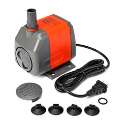 Submersible Pump Ultra Quiet Water Pump Fountain Pump for Fish Tank Aquarium