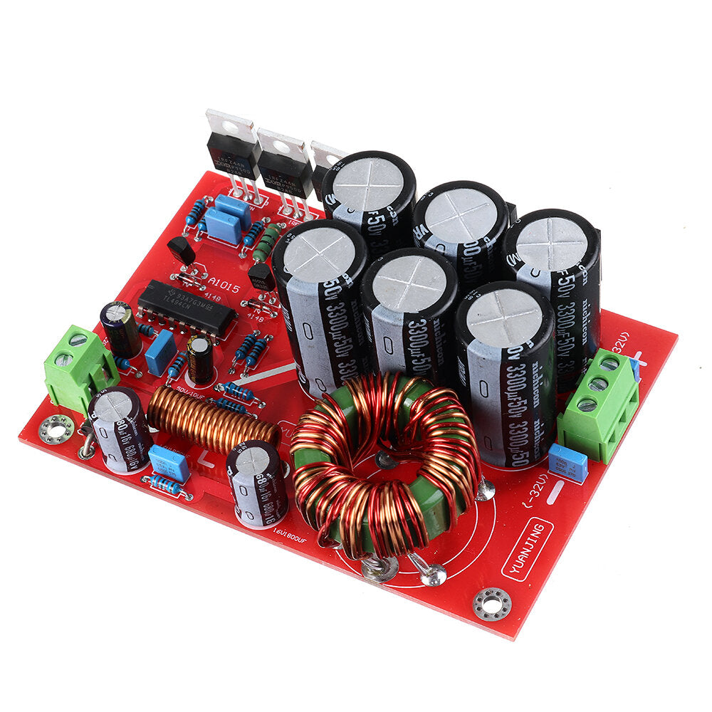 180W Car Stereo Audio Amplifier Power Boost Board Single 12V Input Conversion Double 32V Output