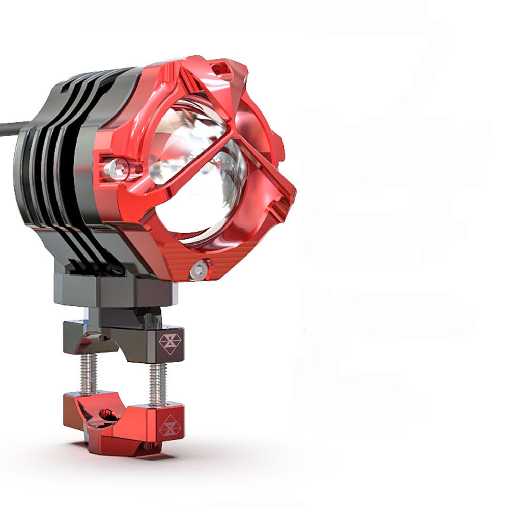 Spirit Beast LED 10W 9-70V 6000K 860LM SuperBright Light Motorcycle Anti-shock Headlights Spotlights