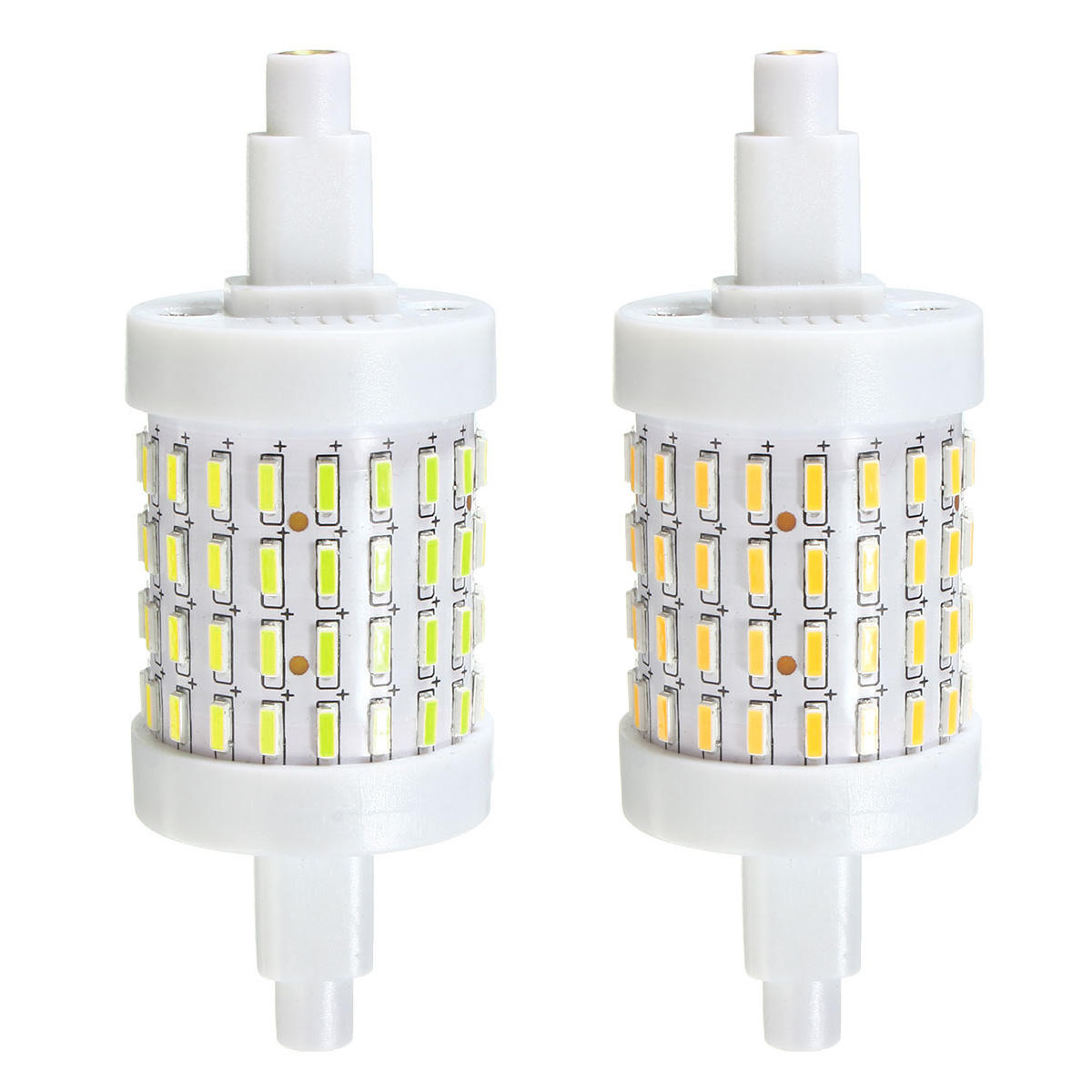 5W 72 SMD 4014 78mm LED Warm White White Corn Light Lamp Bulb AC85-265V