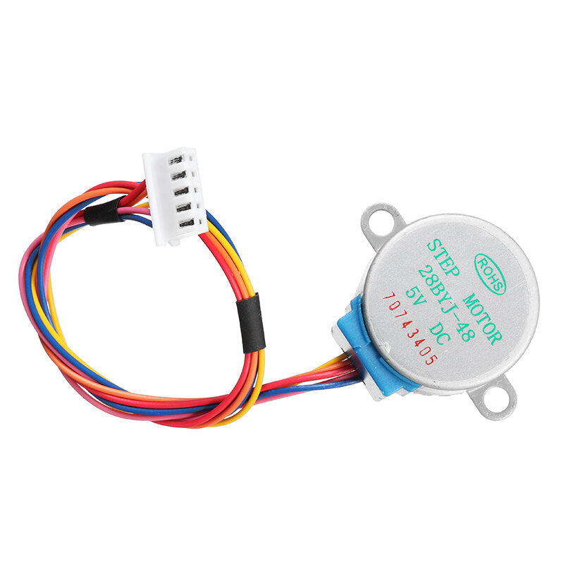 5Pcs 5V Stepper Motor With ULN2003 Driver Board Dupont Cable