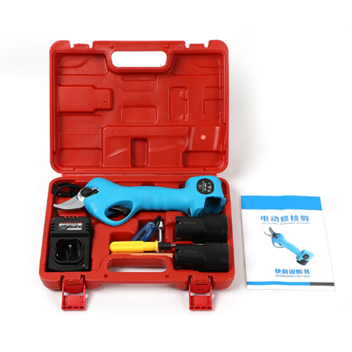 16.8V Cordless Electric Secateur Branch Cutter Pruner Pruning Shears