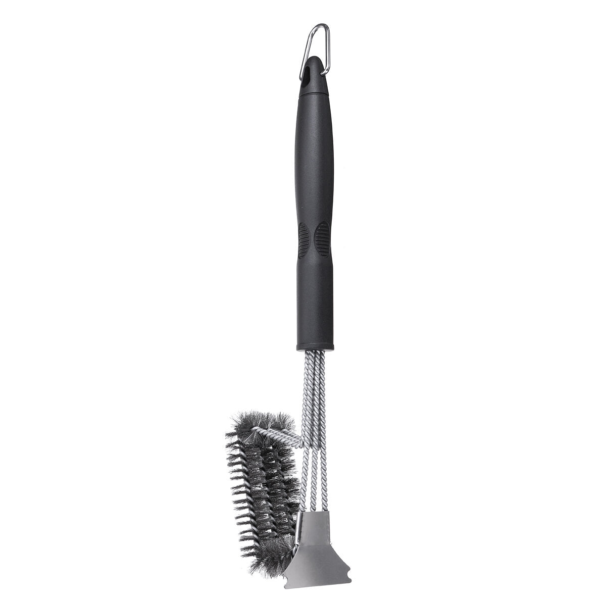 17" BBQ Grill Brush Scraper Scrubber Barbecue Cleaning Tool Wire Kitchen Stainless Steel Cleaner