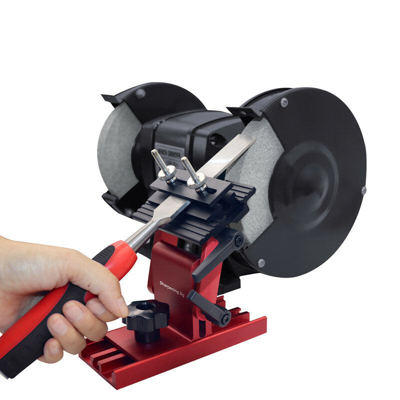 Aluminum Alloy Sharpening Jig Adjustable Replacement Tool With Internal Lock Washers For 6/8 Inch Bench Grinders