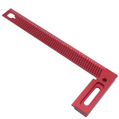 Precision Woodworking Square - Multi-functional Aluminum Tool for Accurate Framing, Marking & Scribing (300mm)