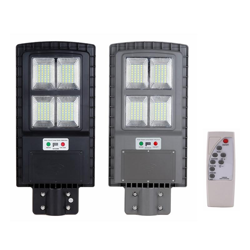 90W Super Bright Waterproof Solar Street Lights Flood Light LED Parking Lot Lights with Remote Yard Lighting