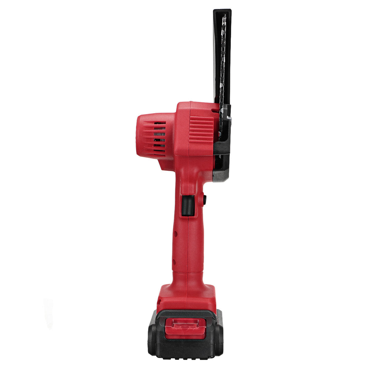 550W 24V 4" Mini Cordless Electric Chain Saw One-Hand Woodworking Wood Cutter