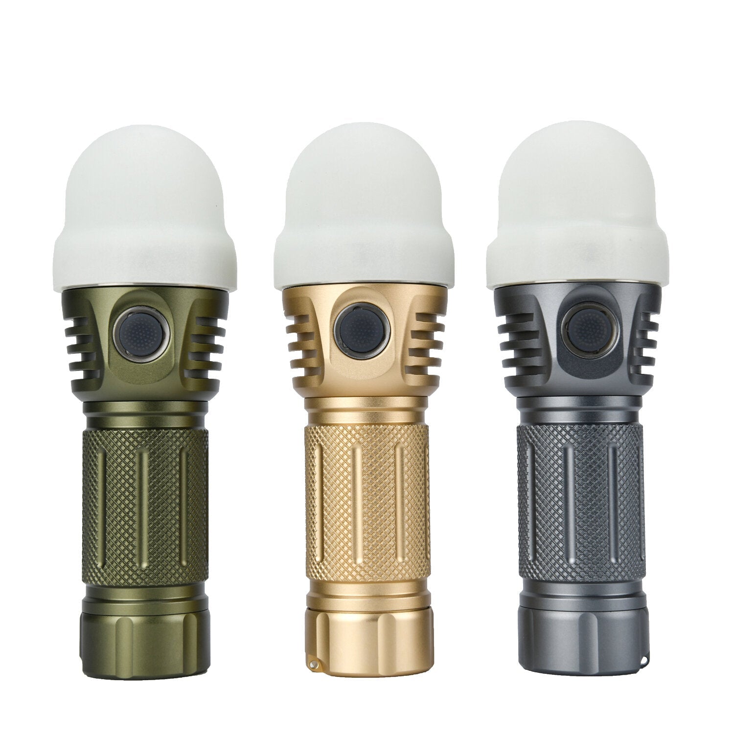 5500LM CRI95 Type-C Rechargeable Campact EDC Flashlight 26650 21700 18650