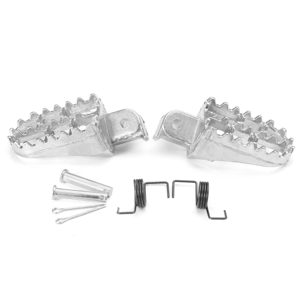 Aluminum Foot Pegs For Motocross PW50 PW80 TTR90 TW200 Pit Dirt Bike