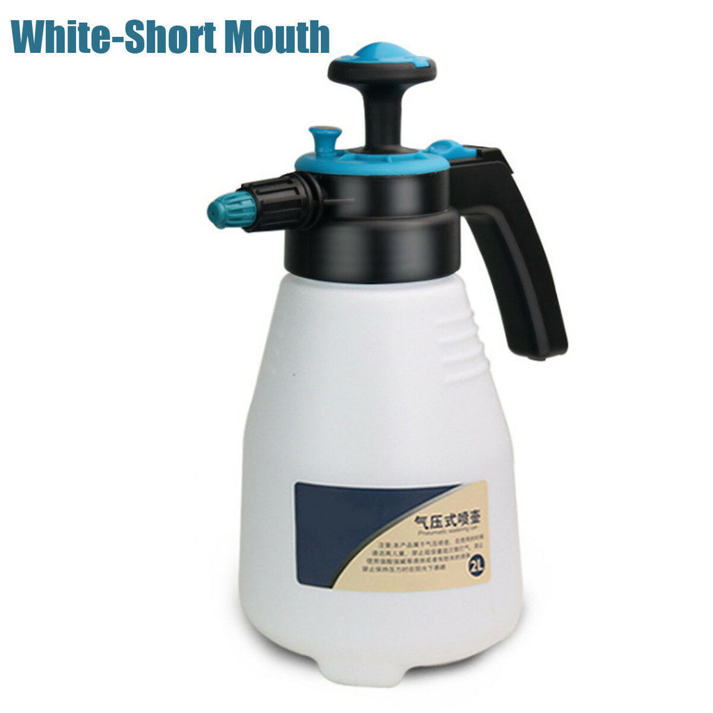 2L Portable Manual Pneumatic Watering Can Household Kettle Spray Garden Sprinkler