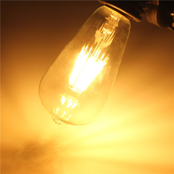 8W Warm White Non-Dimmable LED Filament Retro Edison Bulbs 220V