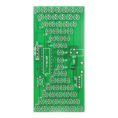 10Pcs DIY Electronic Hourglass Kit Interesting Learning Kit MCU LED Lights Spare Parts
