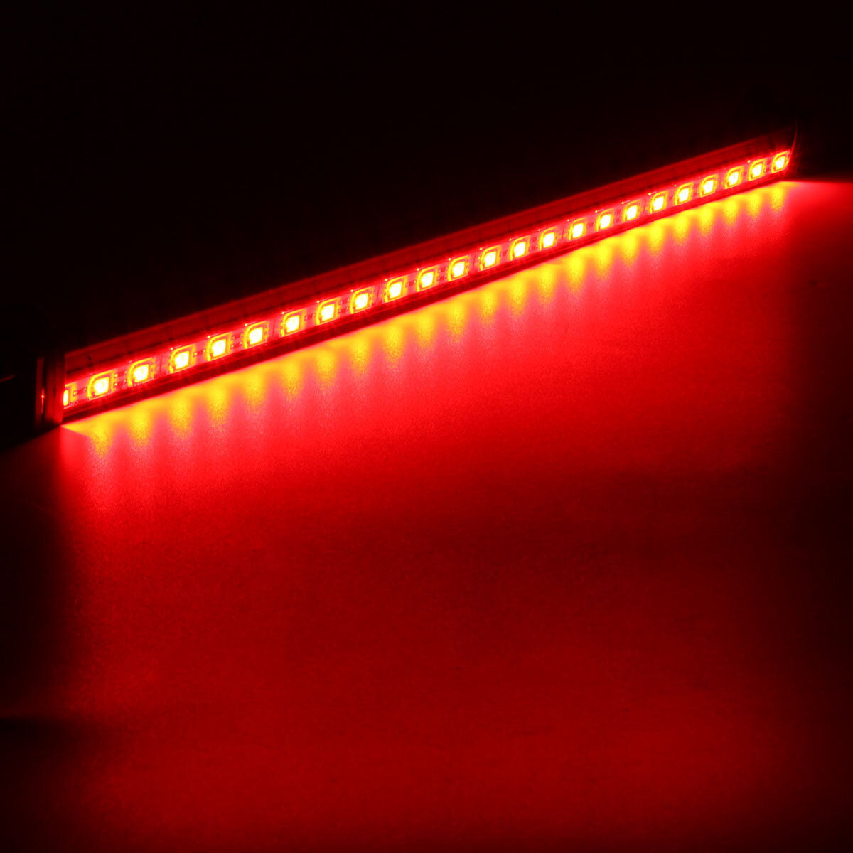Remote control bubble light 44Keys White trachea 41CM 5050 6smd RGB 1.6W IP68 ABS Memory receiver AC110-240V turn DC12V