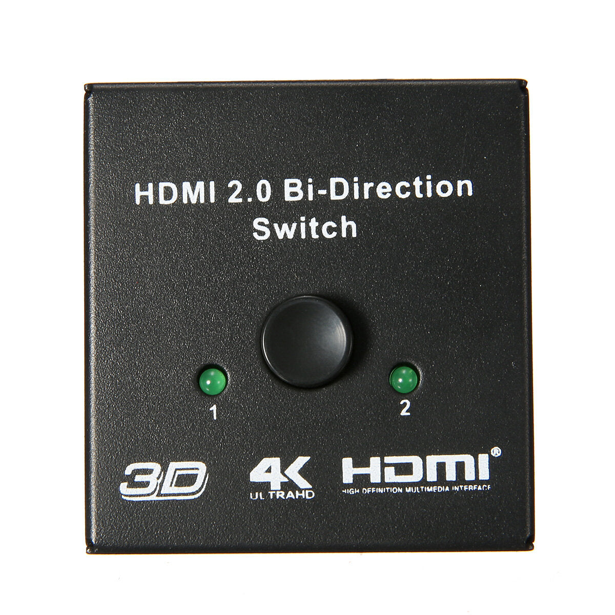 2.0 HDTV Switch Switcher Splitter Bi-Direction Hub HDCP 2x1 1x2 In Out 4K