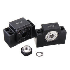 2pcs BK12 BF12 Ball Screw End Supports for Ball Screw SFU1605 SFU1610 CNC XYZ Parts