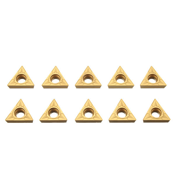 10pcs TCMT 16T304 Carbide Inserts Triangular Tungsten Steel Carbide Inserts For Turning Tool